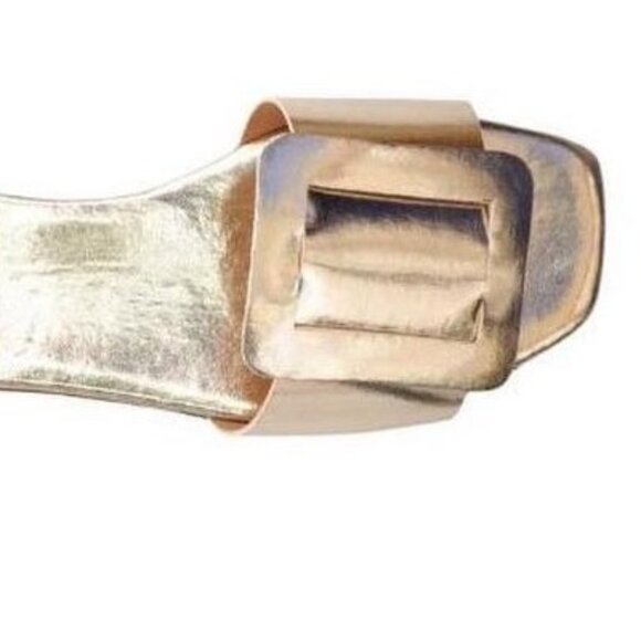 Gold Sandals - Picture 1 of 2